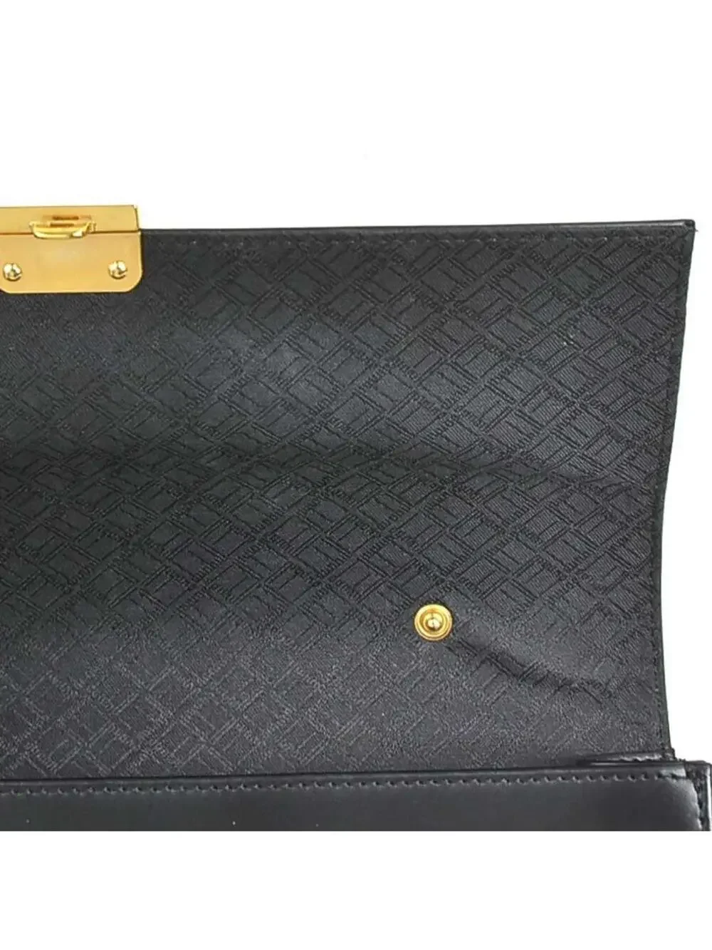 Auth Dunhill Clutch Bag Black #308764D89B